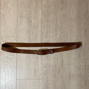 Izette Genuine Leather Brown Belt